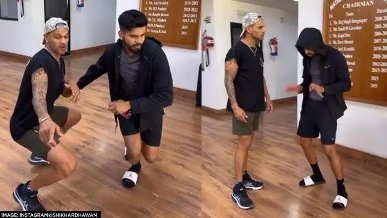 Shreyas Iyer and Shikhar Dhawan