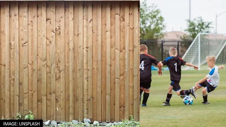 UK: Residents protest as fence erected to prevent children from playing football in park UK
