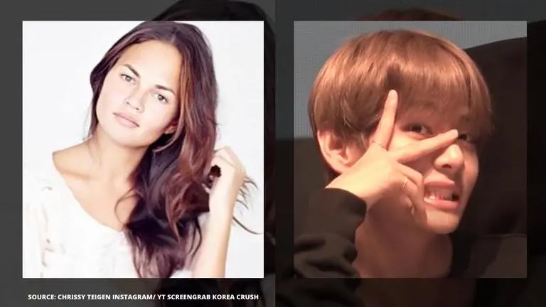 BTS' Taehyung impresses Chrissy Teigen with his 'sweet' reaction on John Legend; atch BTs