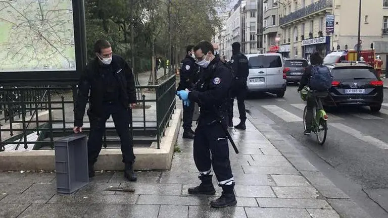 Paris cleaver attack suspect confesses to stabbing people near Charlie Hebdo office Paris cleaver attack