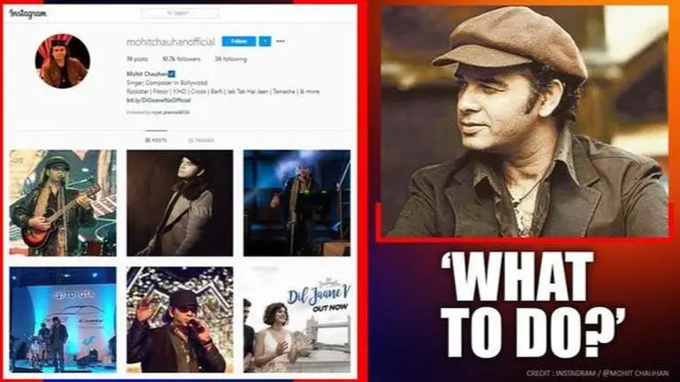 Mohit Chauhan reports fake account on his name, says, 'have complained to Instagram' Mohit Chauhan