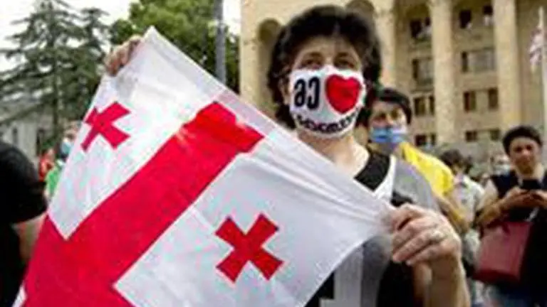 Georgia: Rally marks anniversary of protest over Russia MP visit Rally marks anniversary of protest over Russia MP visit