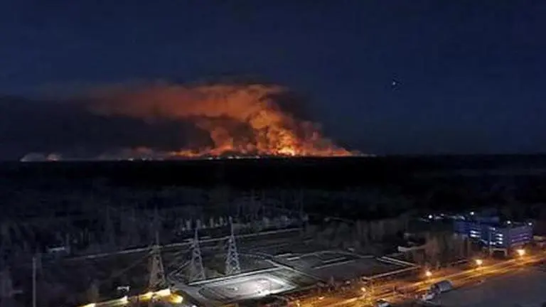 Ukraine wildfires detonate unexploded ammunition in rebel-controlled city of Luhansk Wildfires in Ukraine kill at least 9 people