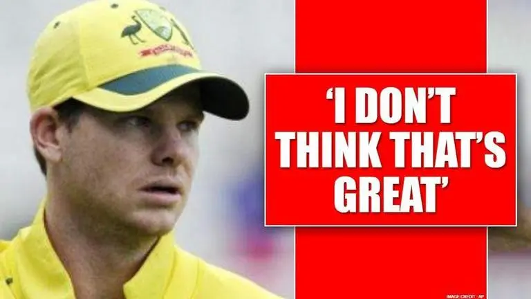 Steve Smith expresses disappointment on ICC's rule of saliva ban to shine the ball Steve Smith