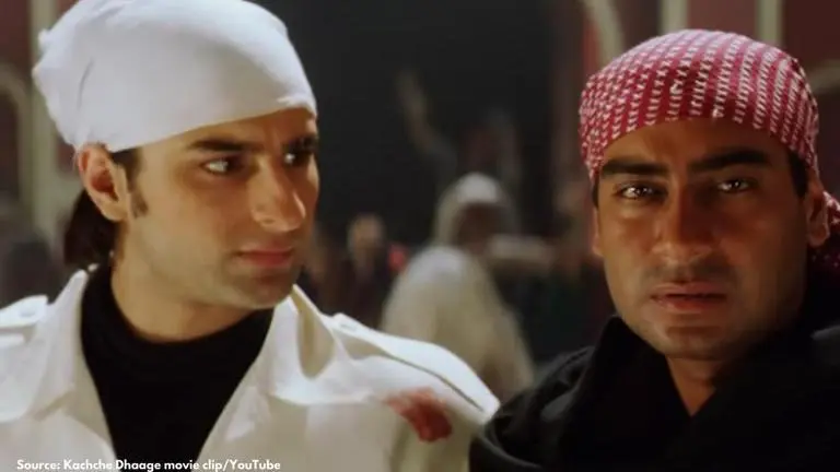 Ajay Devgn and Saif Ali Khan's superhit movies together; From 'Omkara' to 'Kachche Dhaage' Ajay Devgn