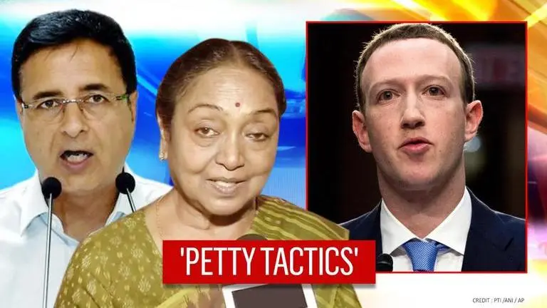 Congress cries foul over blocking of Meira Kumar's Facebook page, draws 'Bihar polls' link Congress