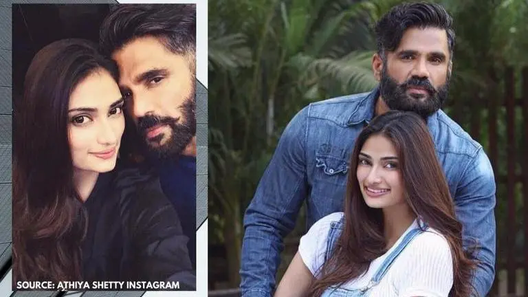 Athiya Shetty wishes her 'greatest protector' Suniel Shetty on his birthday; See post Athiya Shetty