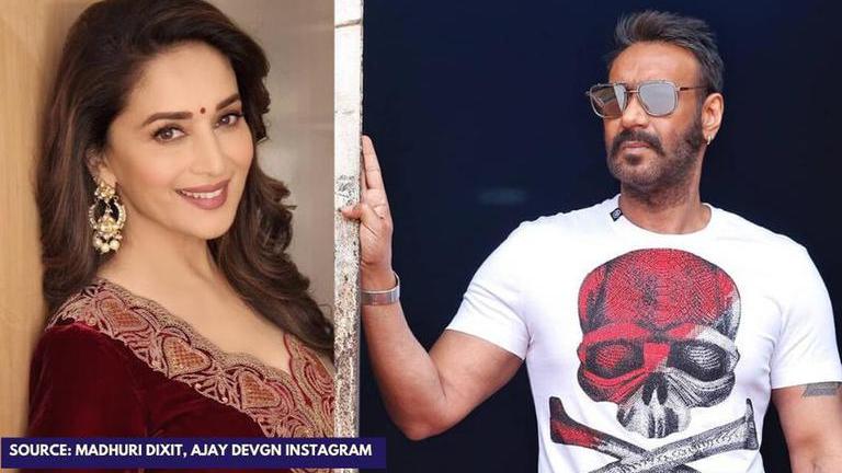 Ajay Devgn And Madhuri Dixit: Times When The Two Shared Screen Space ...