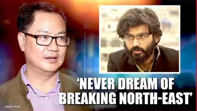 'They cheer when Jawans are martyred; Cong & AAP support': Rijiju cites Sharjeel Imam Kiren Rijiju