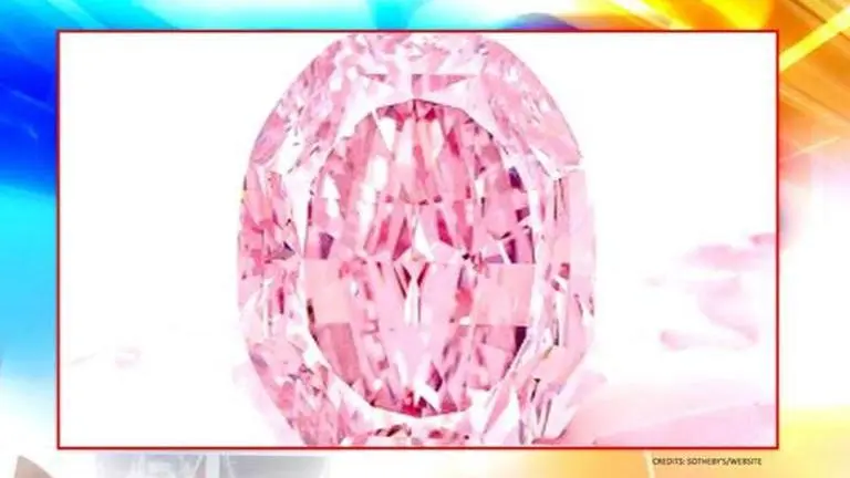 Rare purple-pink diamond to be auctioned, may fetch $38 million purple-pink diamond