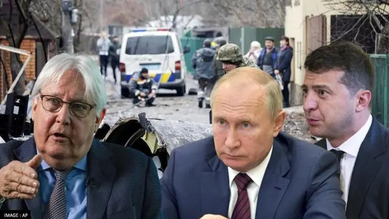 UN aid chief gives bleak assessment of situation in Mariupol; 'we are failing people' UN aid chief