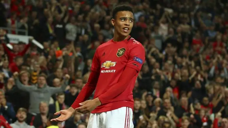 Manchester United's Mason Greenwood
