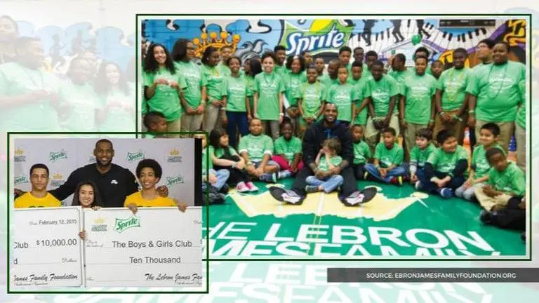 LeBron James' The Decision helped donate over $2 million for the Boys and Girls Club lebron james the decision
