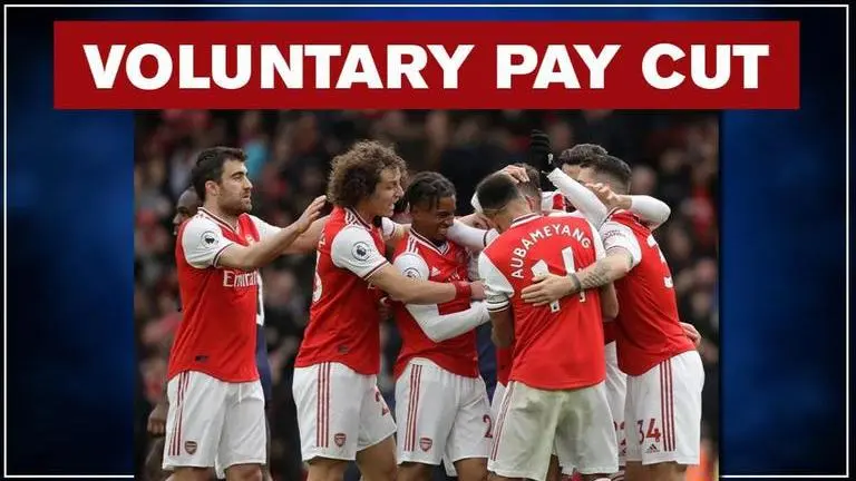 Arsenal players agree to take 12.5% pay cut for a year Arsenal