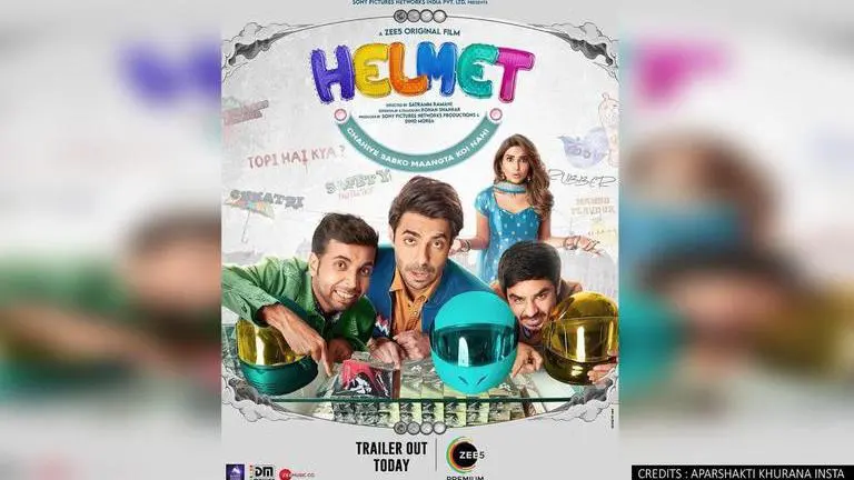Aparshakti Khurana gears up for latest release with comedy flick titled 'Helmet' Helmet