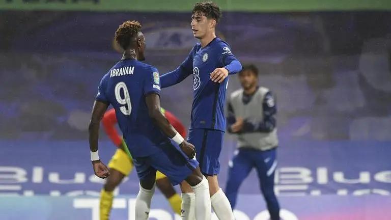 Hat trick for Havertz as Chelsea strolls in League Cup