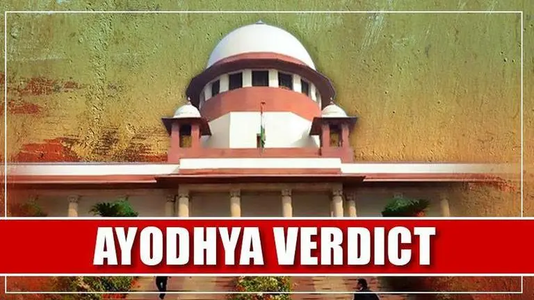 MASSIVE: Supreme Court to pronounce Ayodhya case verdict on Saturday Ayodhya