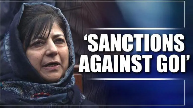 Mehbooba Mufti 'relieved' at EU Parliament's CAA resolution; seeks sanctions against India Mehbooba Mufti