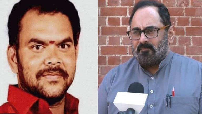 'how congress has fallen': rajeev chandrasekhar on tn cong neta's 'chop off tongue' remark