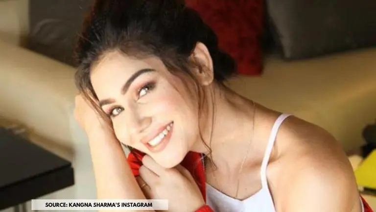 'Tu Sooraj Main Saanjh Piyaji' actor Kangna Sharma flaunts her baby bump Tu Sooraj Main Saanjh Piyaji