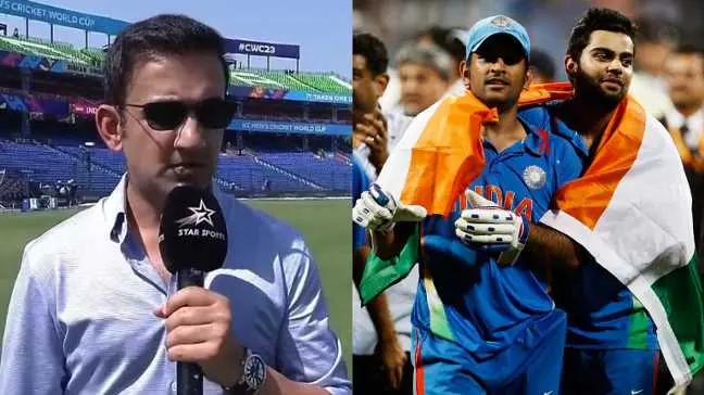 'MS Dhoni got the award but I feel ___ was real Man of the match': Gautam Gambhir stirs controversy Gautam Gambhir and MS Dhoni