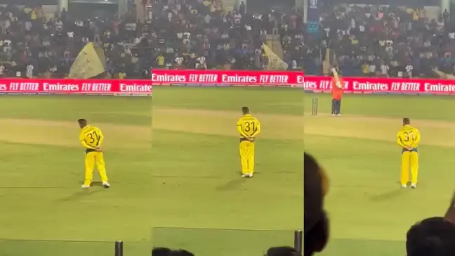 WATCH: David Warner enthralls crowd at the Arun Jaitley Stadium with his moves on 'Srivalli' song David Warner at the Arun Jaitley Stadium
