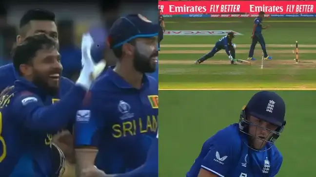 MS Dhoni-style run out by Sri Lanka keeper Kusal Mendis leaves England batter stunned - WATCH Kusal MendisKusal Mendis celebrates after dismissing Adil Rashid