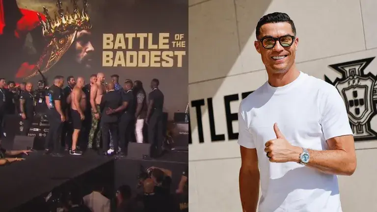 From Ronaldo to Bollywood star: List of celebs who will attend Tyson Fury vs Francis Ngannou match Ronaldo is expected to grace the Fury vs Ngannou match