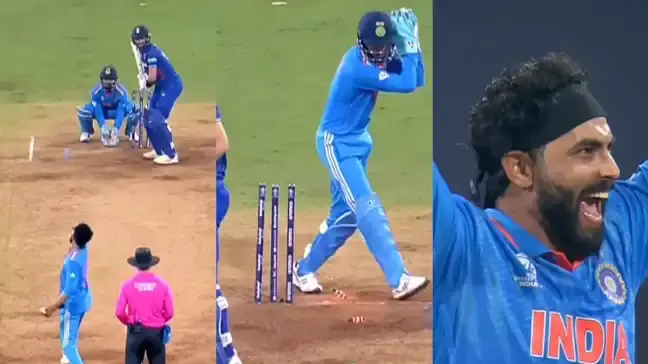 KL Rahul dismisses Chris Woakes in MS Dhoni style