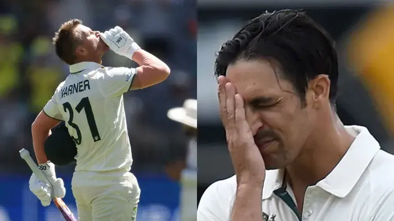 'There’s no better way to silence them': David Warner fires shot at Mitchell Johnson post-century David Warner and Mitchell Johnson