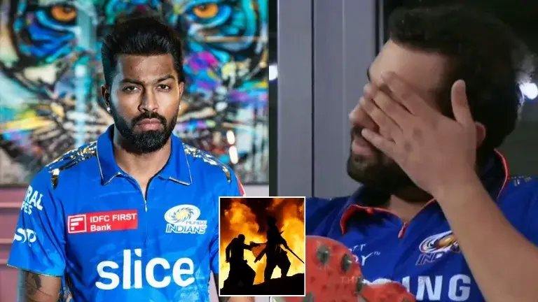 Hardik Pandya and Rohit Sharma