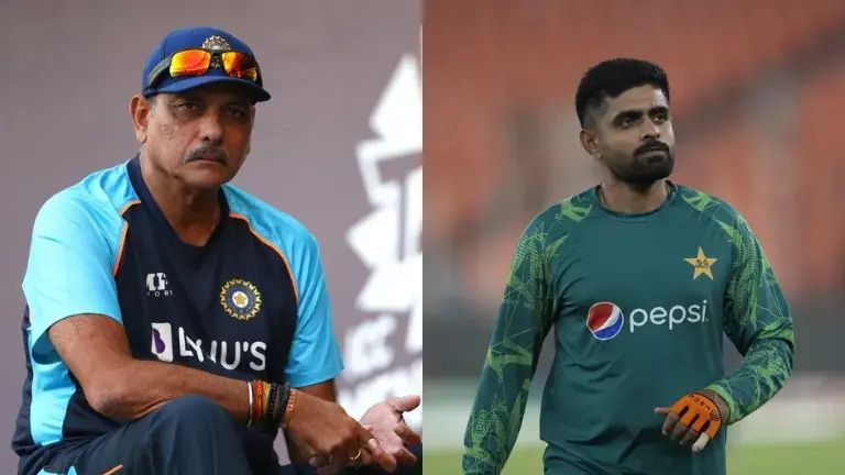 Ravi Shastri and Babar Azam