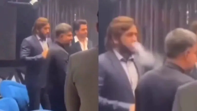 Viral Video: Internet goes into meltdown as MS Dhoni caught smoking ...