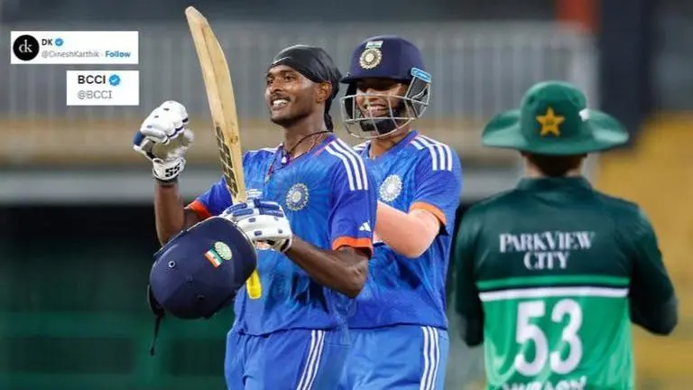 'High Quality': Dinesh Karthik lavishes praise on India youngster, netizens join in Sai Sudarshan, IND A vs PAK A, Emerging Asia Cup 2023