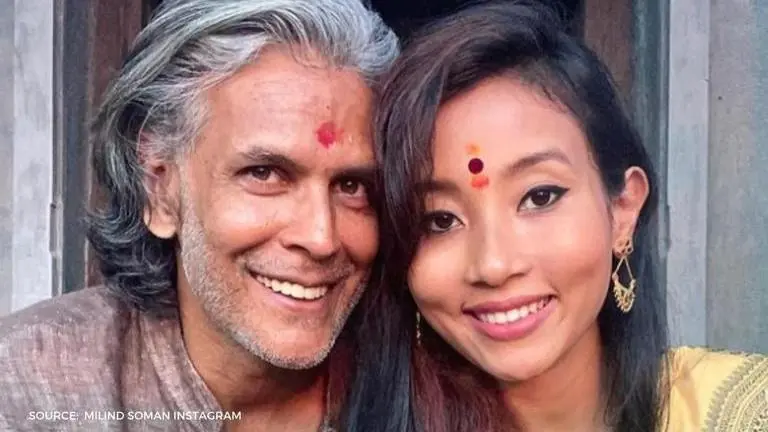 Milind Soman preps for Darjeeling marathon; goes for a 15K run with wife Ankita Konwar Milind Soman