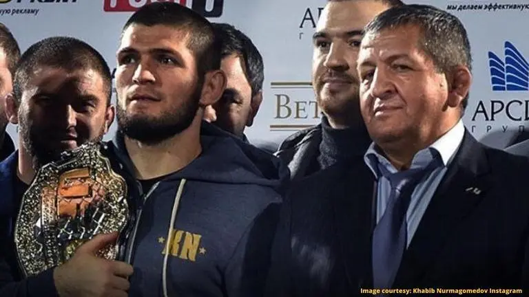 Khabib Nurmagomedov says COVID-19 led to father's coma, resulted in deaths of relatives Khabib Nurmagomedov