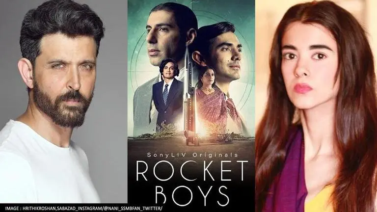 Hrithik Roshan is all praises for Saba Azad's performance in the 'Rocket Boys' Rocket Boys