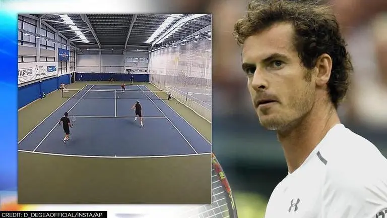 Andy Murray impressed with David de Gea's drop shot