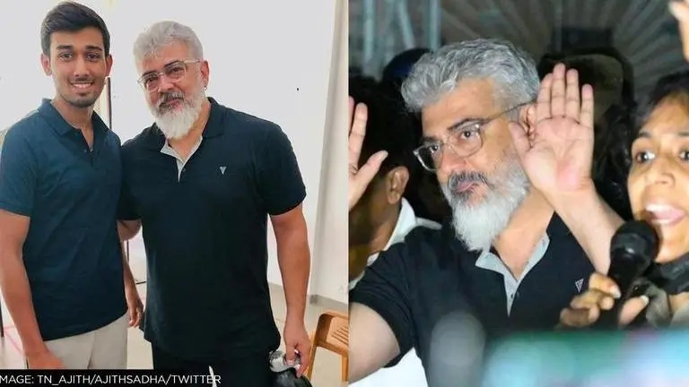Ajith Kumar joins 47th Tamil Nadu Shooting Championship; fans cheer outside venue Ajith Kumar