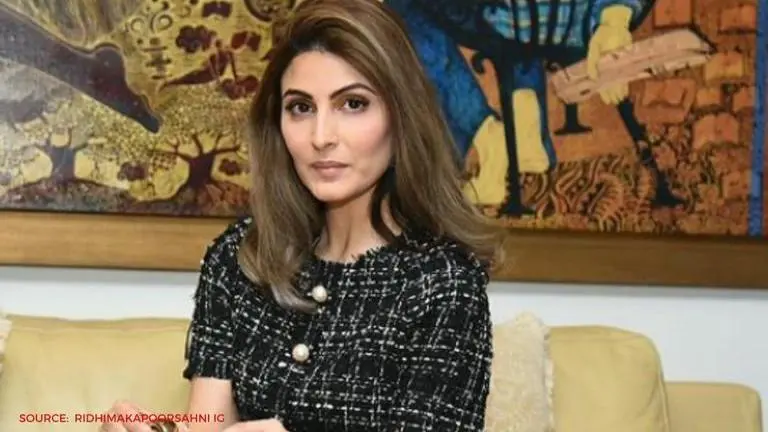 Riddhima Kapoor Sahni shares heartwarming childhood picture with father Rishi Kapoor Riddhima Kapoor Sahni