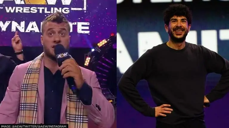 Wrestler MJF calls out AEW boss Tony Khan for WWE favoritism in fierce in-ring rant; Watch MJF