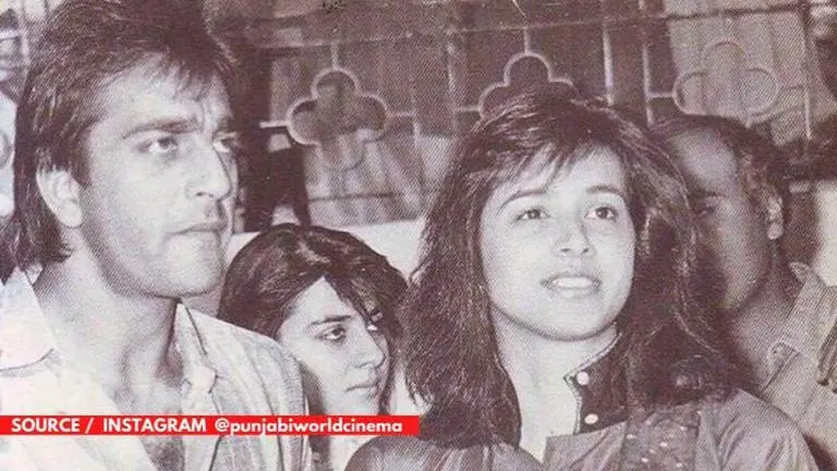 Unseen Pic Of The Day: Sanjay Dutt poses with first wife Richa Sharma in throwback photo sanjay dutt