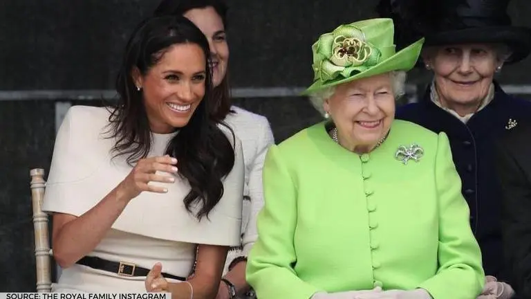 Meghan Markle says the 'Queen been wonderful' to her, loves being in her 'company' Meghan Markle