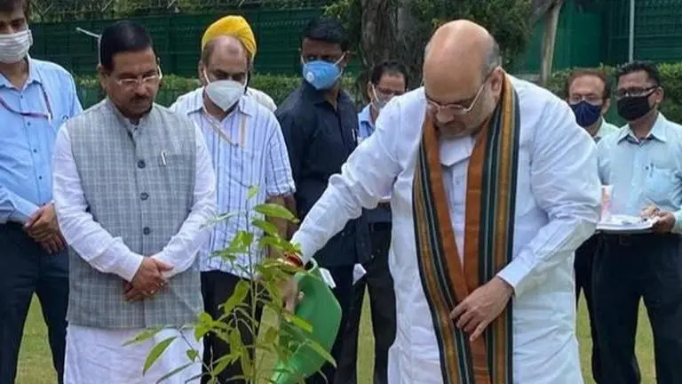Climate change impacted world, greenery can solve this crisis: Amit Shah