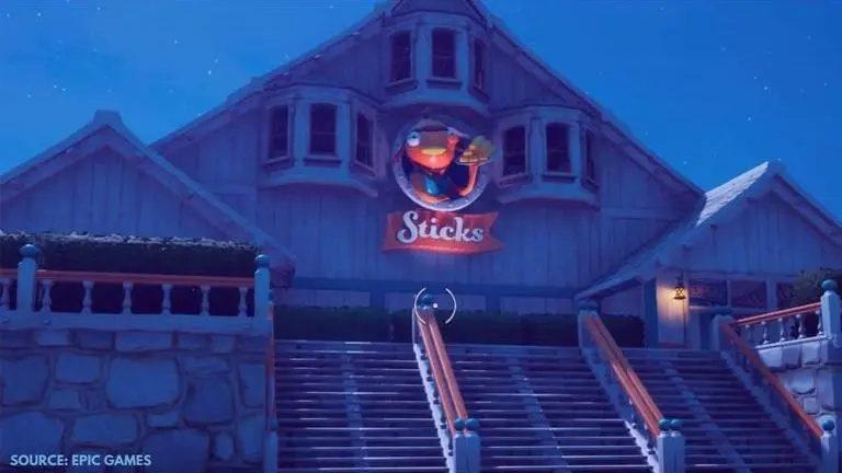 Sticks Restaurant in Fortnite
