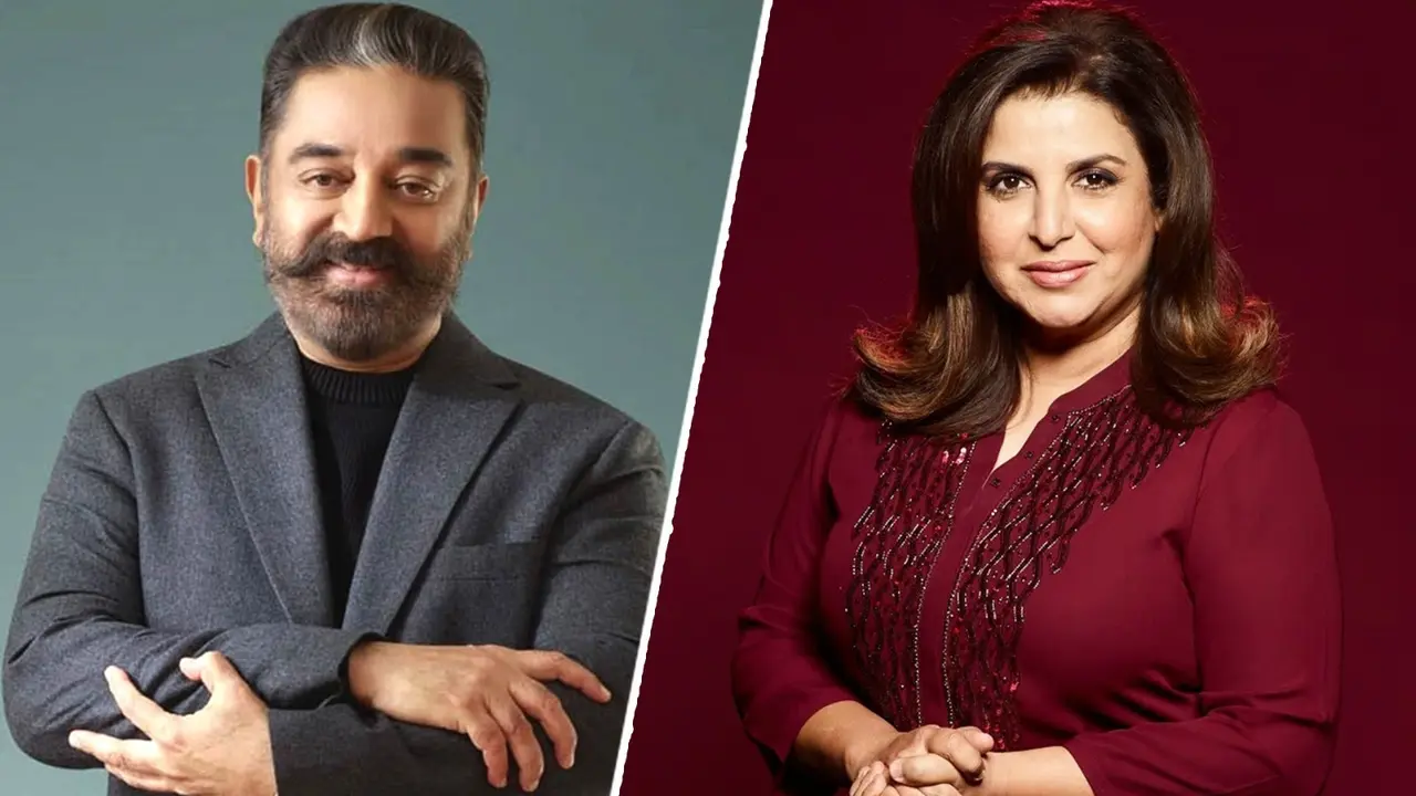 Kamal Haasan and Farah Khan