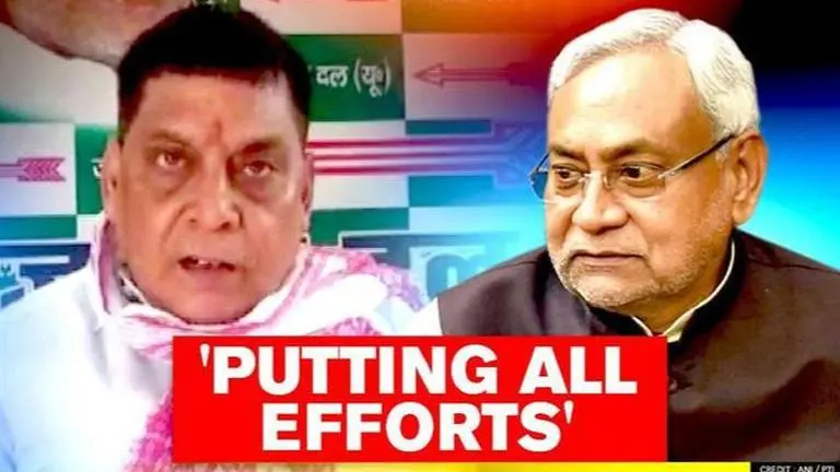 Bihar: JDU leader hits back at Tejashwi Yadav on handling of COVID situation in the state Bihar