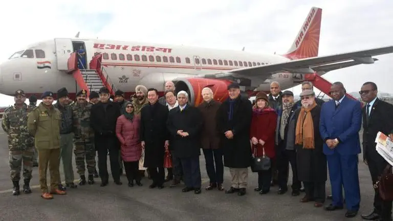 No 'red carpet' welcome to envoys can absolve govt of 'crimes committed' in J-K: D Raja D Raja