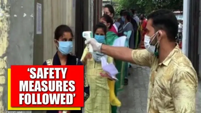 UP B.Ed exam begins in various districts under strict COVID-19 guidelines UP B.ed exam 2020