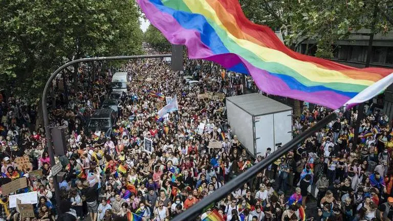 Thousands attend Pride march in Paris Paris